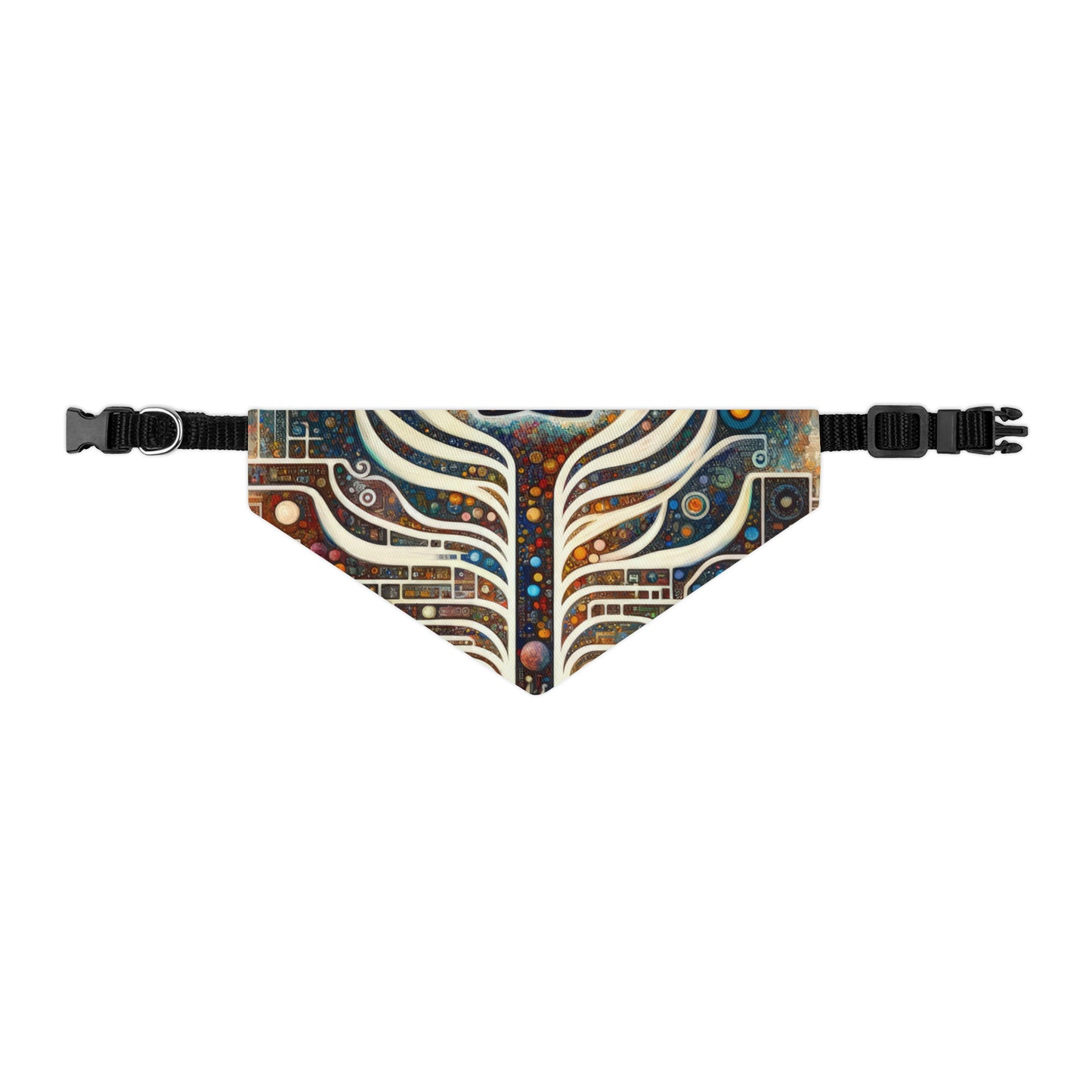 Syncing Silicon Spirituality Pet Bandana Collar