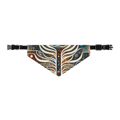 Syncing Silicon Spirituality Pet Bandana Collar