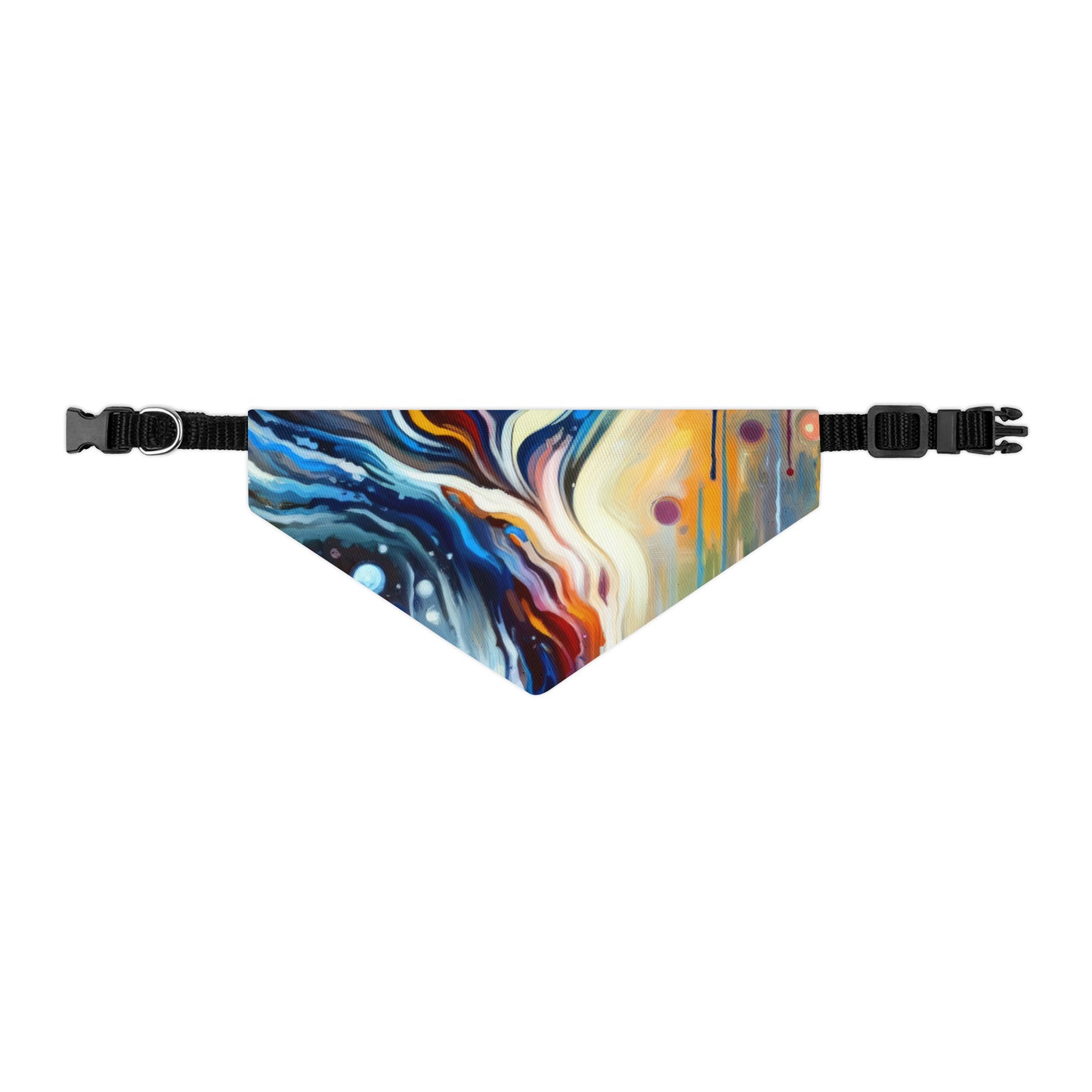 Journey Embrace Tachism Pet Bandana Collar
