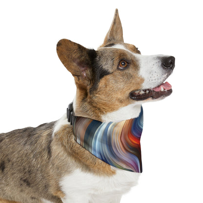Harmonious Mindset Abstract Pet Bandana Collar