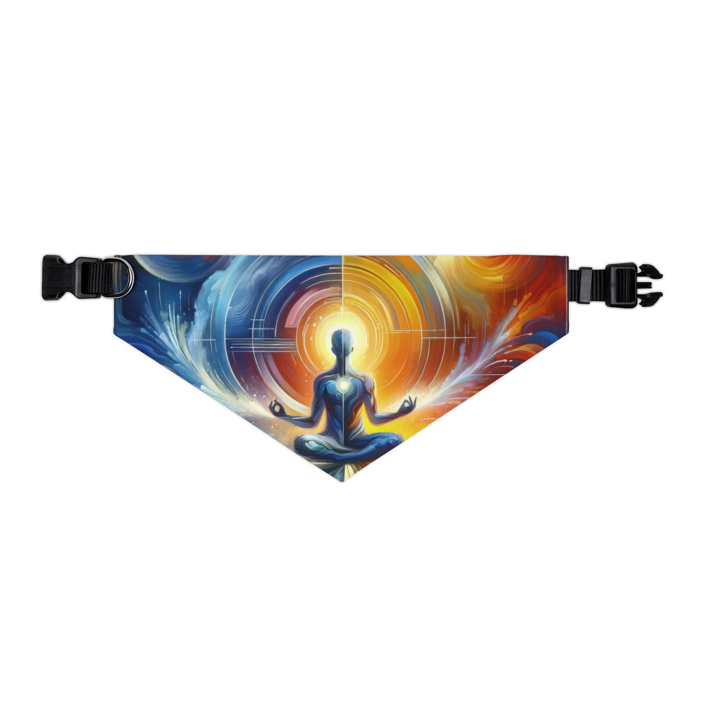 Techno Spiritual Synthesis Pet Bandana Collar