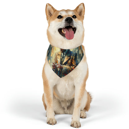 Urban Tachism Encounter Pet Bandana Collar
