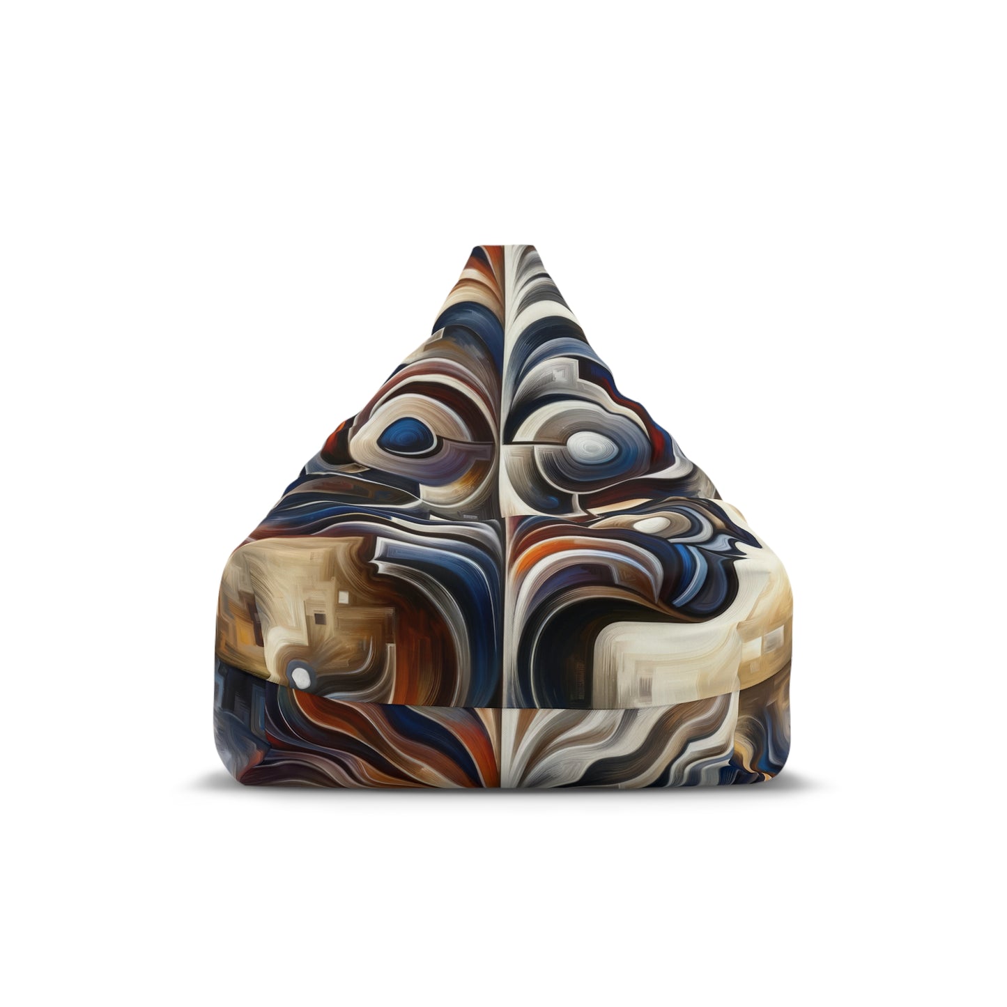 Wisdom Confluence Tachism Bean Bag Chair Cover