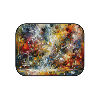 Perception Mosaic Abstract Car Mats (Set of 4)