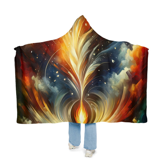 Igniting Transformational Currents Snuggle Blanket