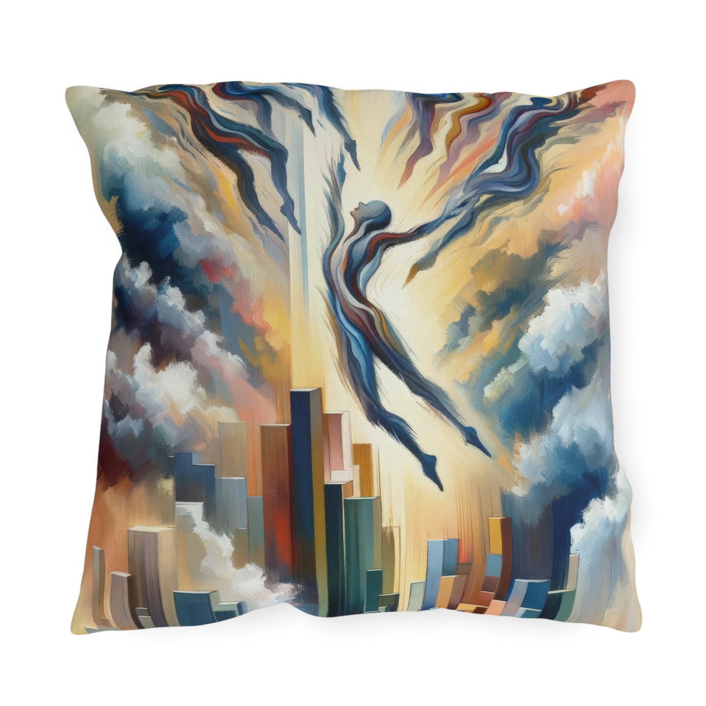 Collective Unity Leap Outdoor Pillows