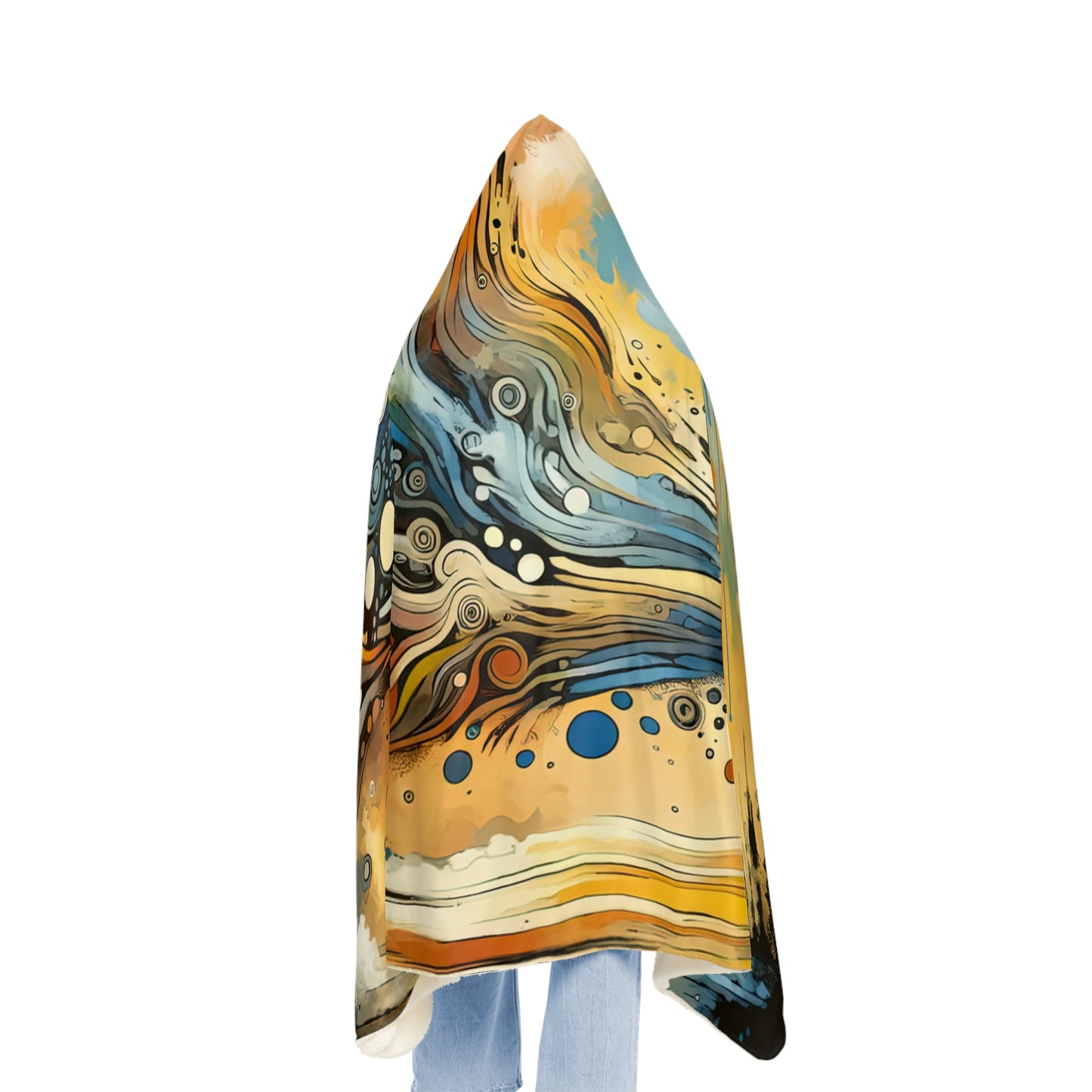 Intentional Awakening Reflection Snuggle Blanket
