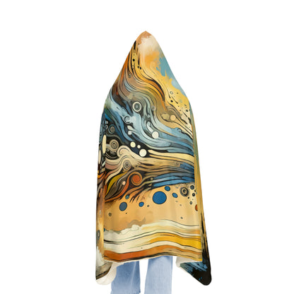 Intentional Awakening Reflection Snuggle Blanket