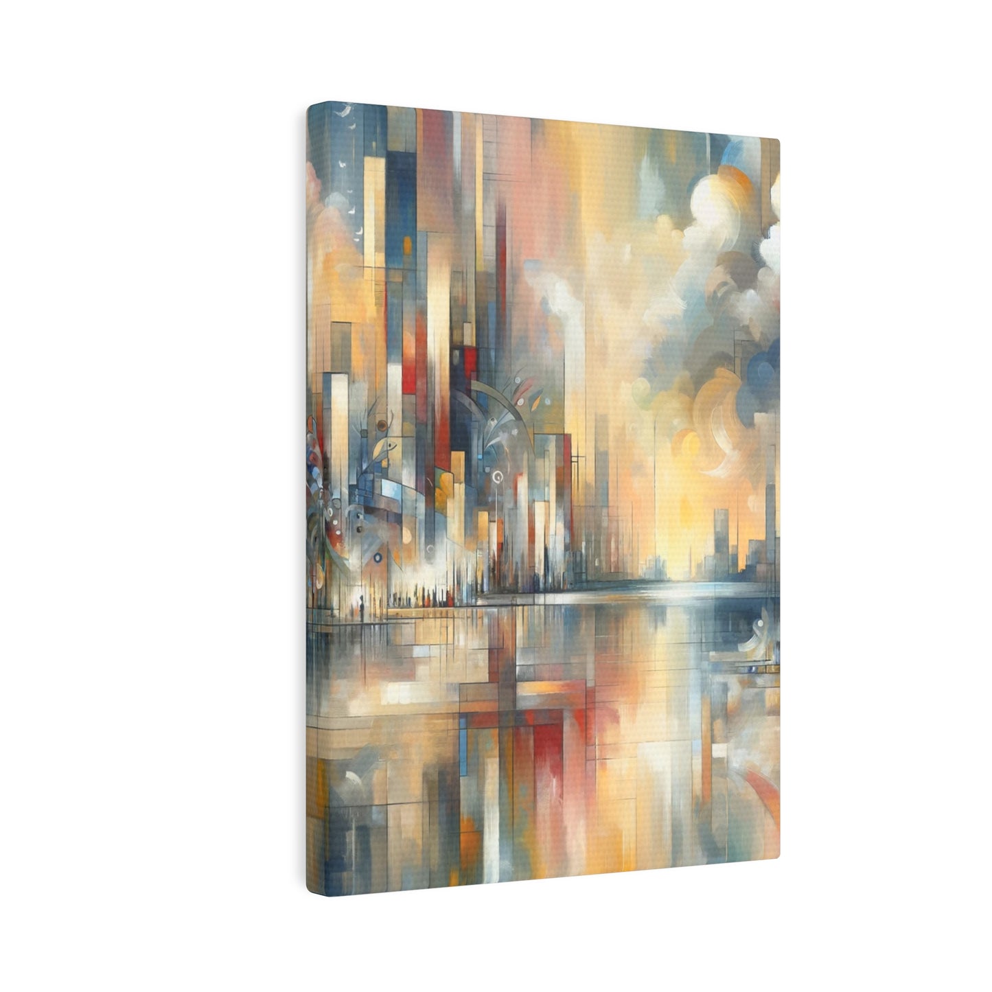 Abstract Buzzing Stillness Canvas Photo Tile