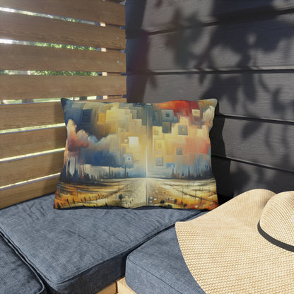 Earnest Gathering Rainwater Outdoor Pillows