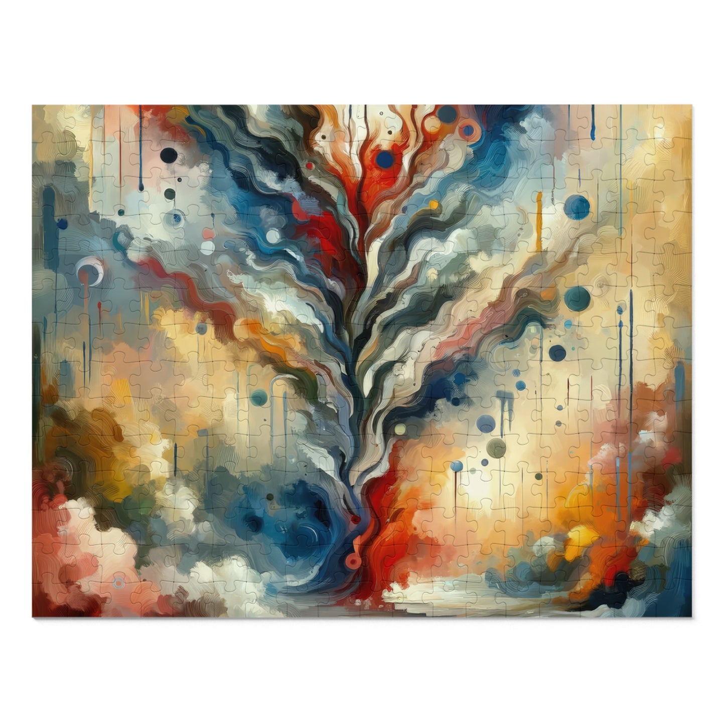 Abstract Forgiveness Offering Jigsaw Puzzle (30, 110, 252, 500,1000-Piece)