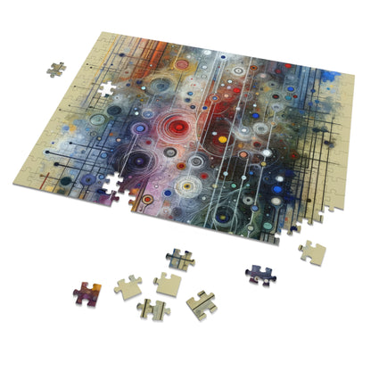 Awakenings Interconnectedness Tachism Jigsaw Puzzle (30, 110, 252, 500,1000-Piece)