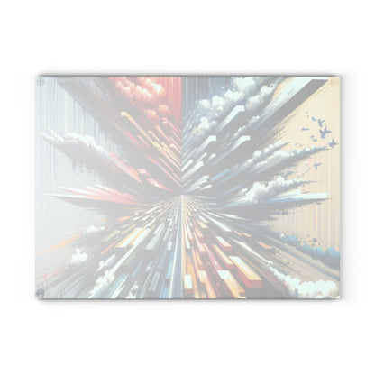 Rapid Perspective Shift Glass Cutting Board