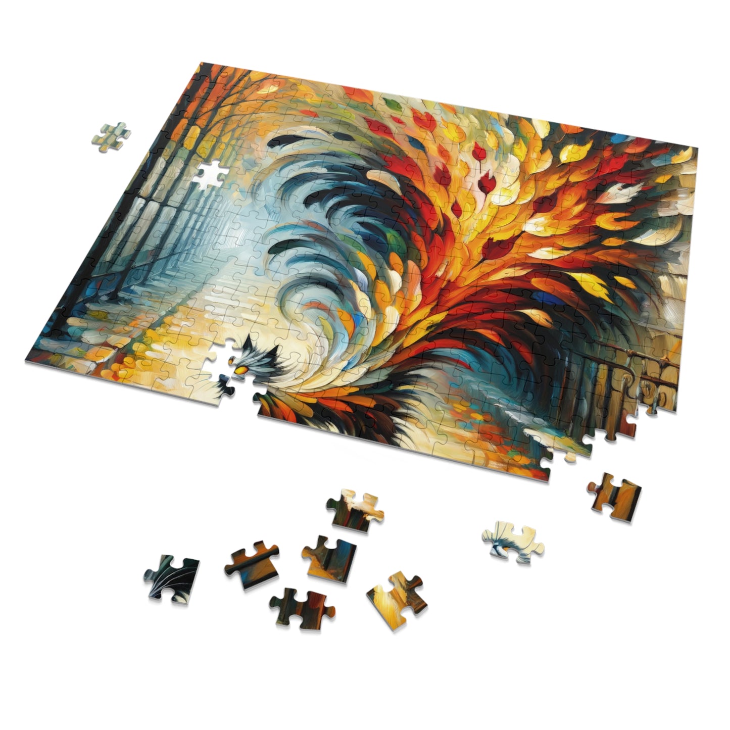 Autumn Whirlwind Escape Jigsaw Puzzle (30, 110, 252, 500,1000-Piece)