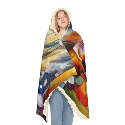 Cosmic Tachism Alchemy Snuggle Blanket
