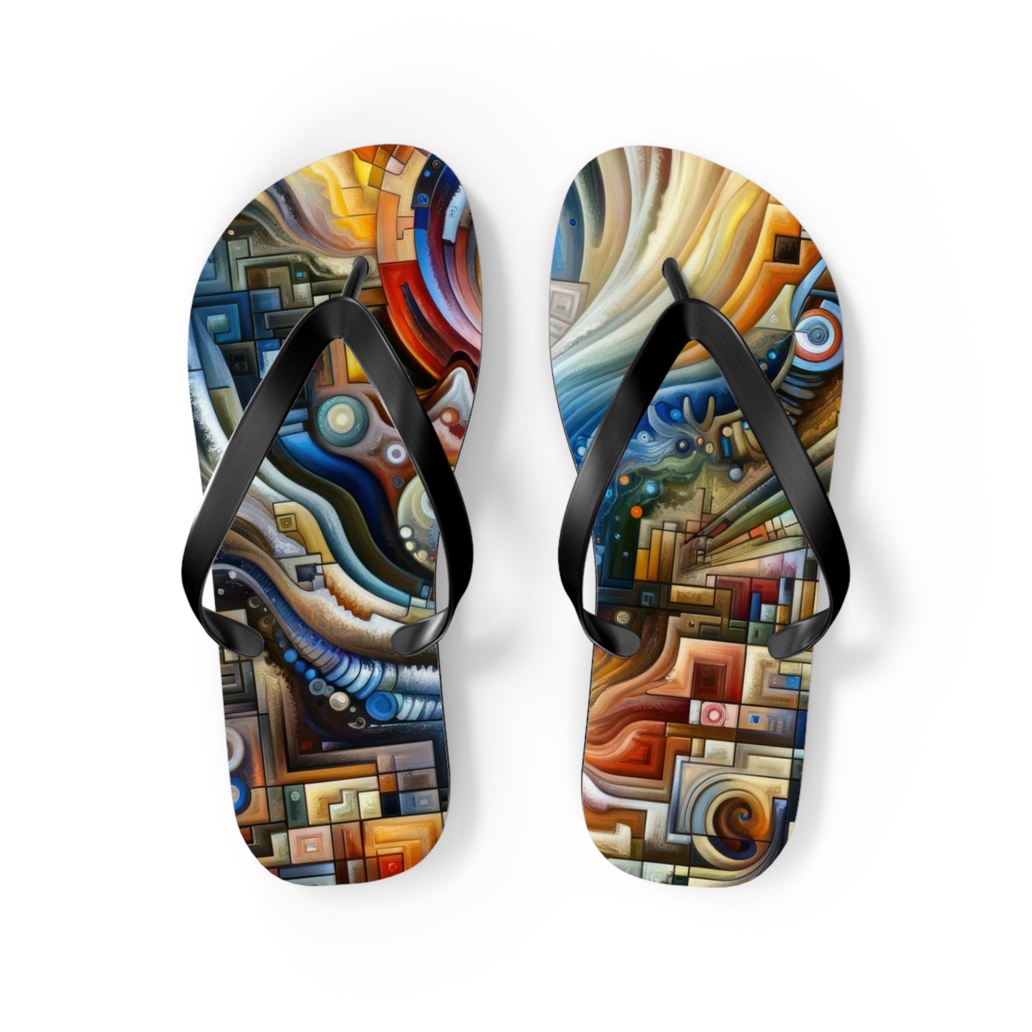 Awakening Spiral Empowerment Flip Flops