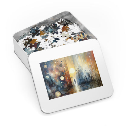 Stillness Transition Abstract Jigsaw Puzzle (30, 110, 252, 500,1000-Piece)