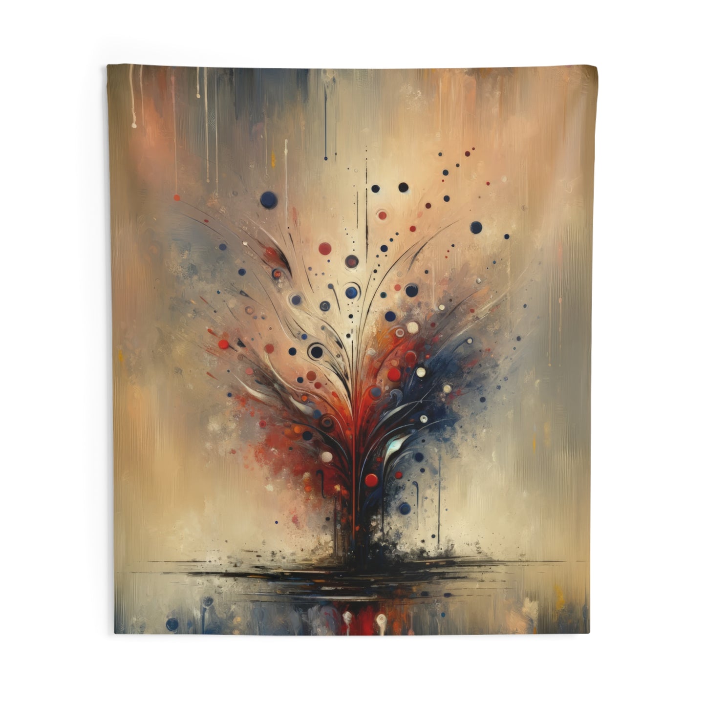 Whispering Thoughts Emergence Indoor Wall Tapestries