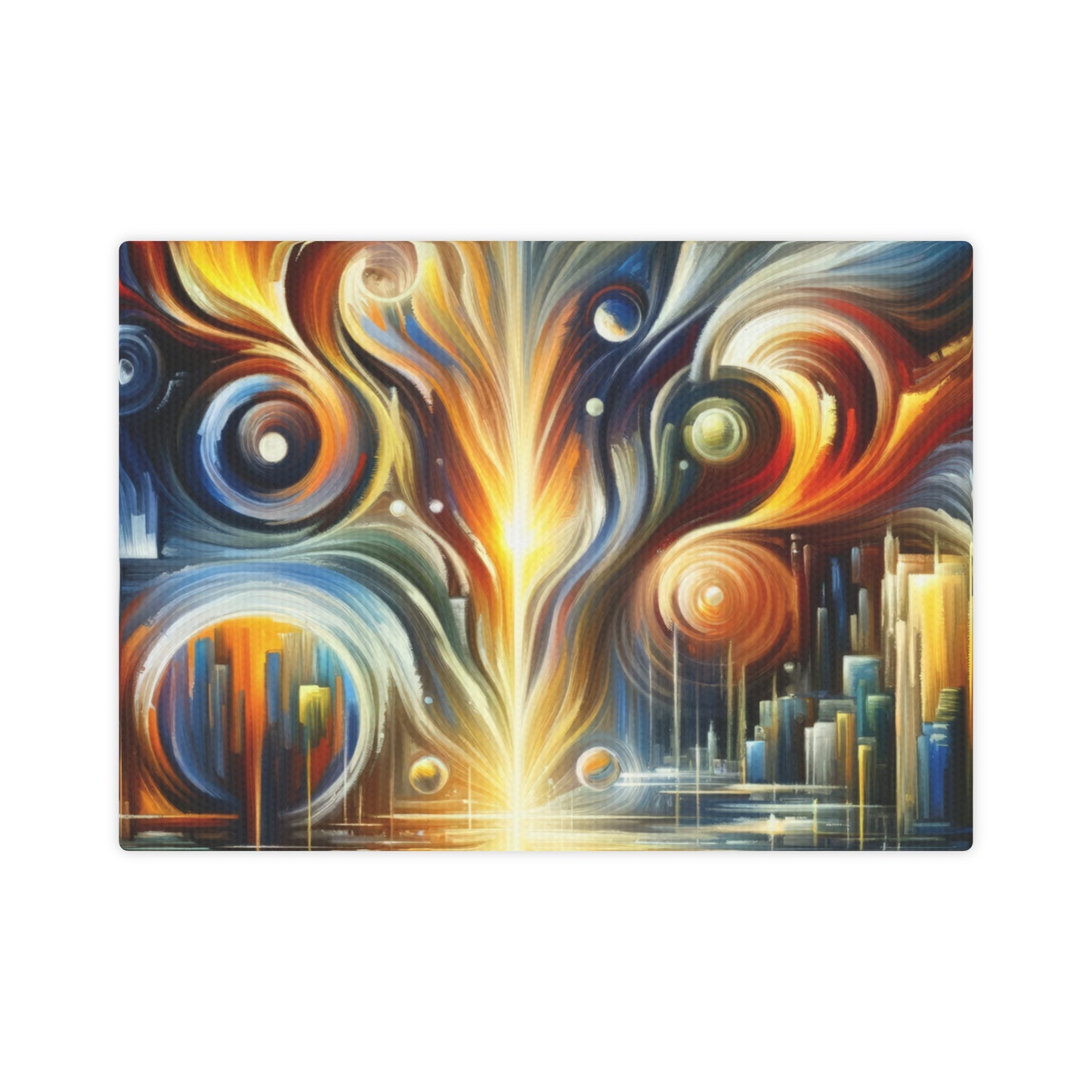 Sovereign Integral Transformation Canvas Photo Tile