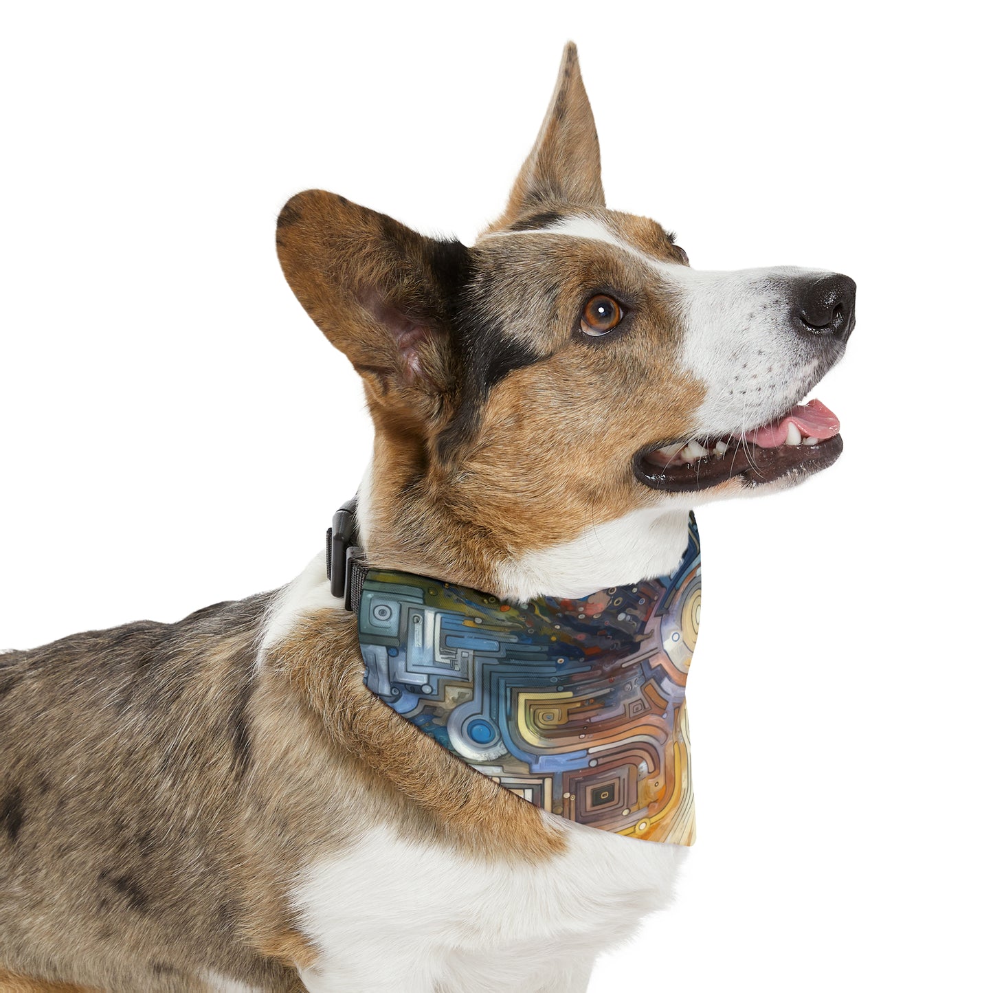 Converging Unity Path Pet Bandana Collar