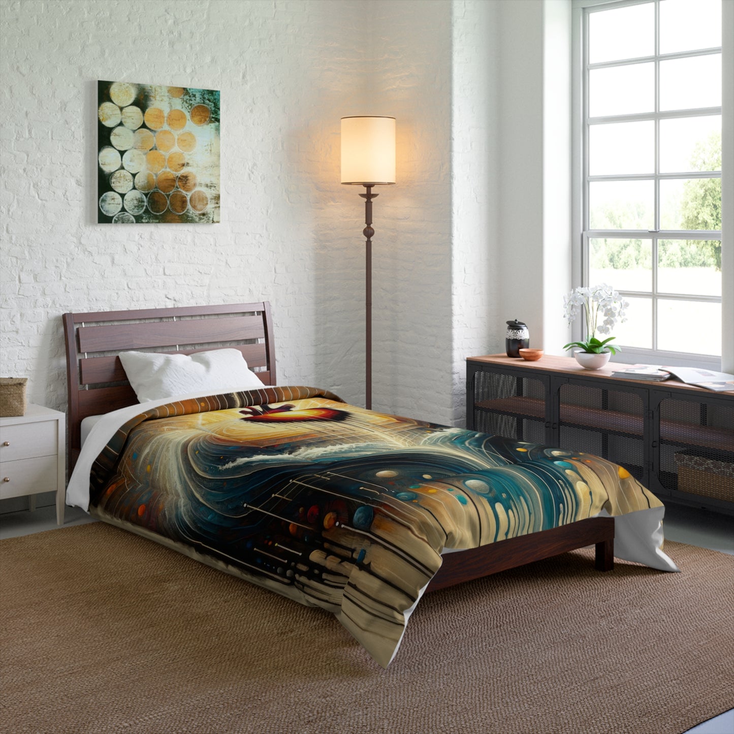Awakened Heart Waves Comforter