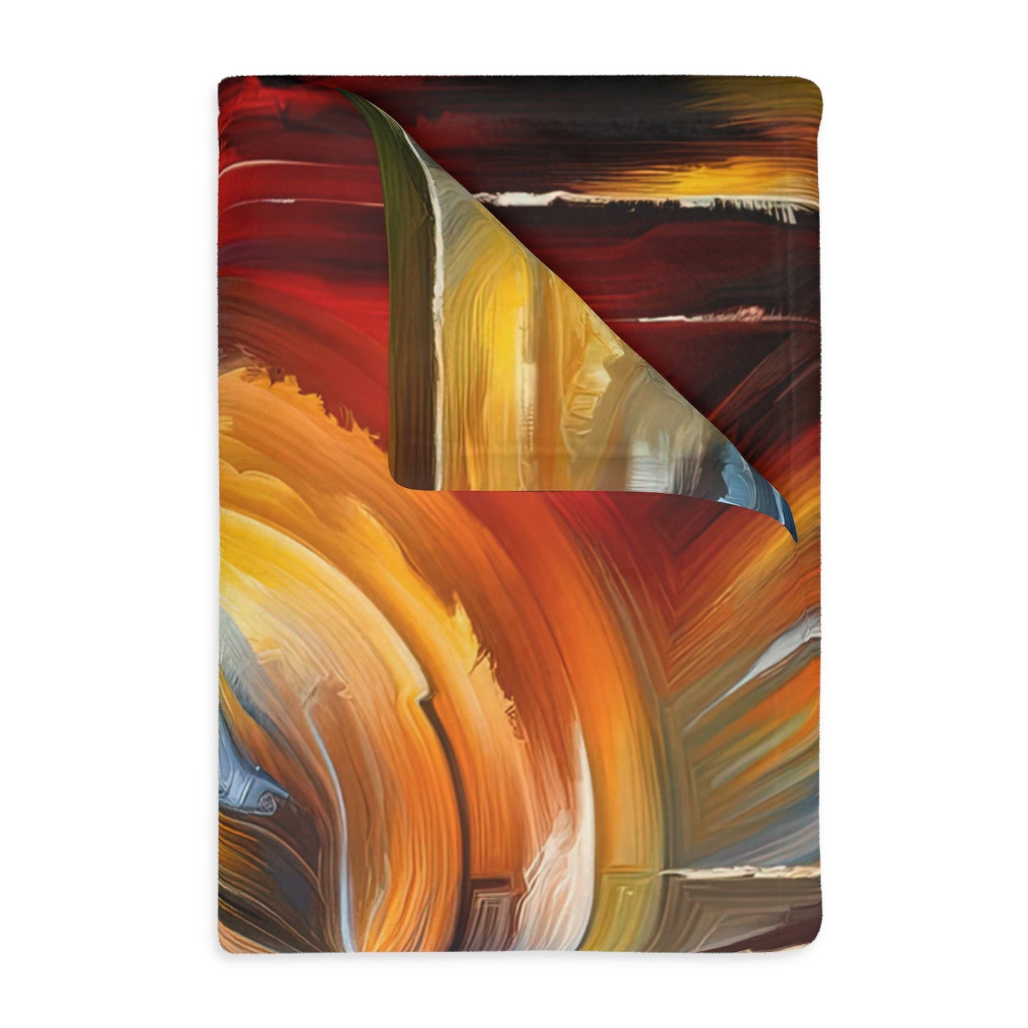 Vulnerability Emotional Exchange Velveteen Microfiber Blanket (Two-sided print)
