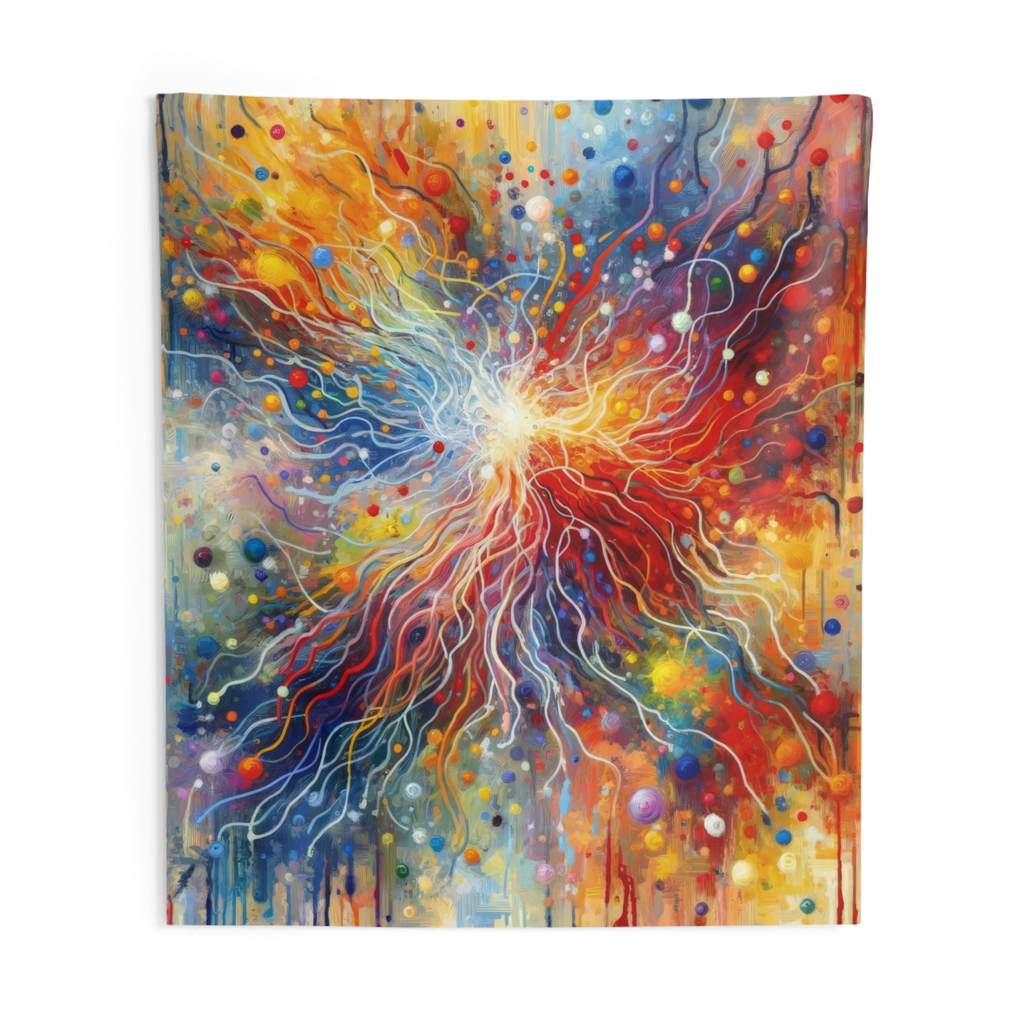 Emotive Yarn Explosion Indoor Wall Tapestries