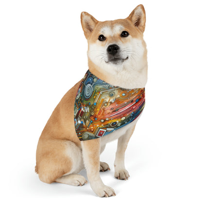 Beliefs Systems Intersection Pet Bandana Collar
