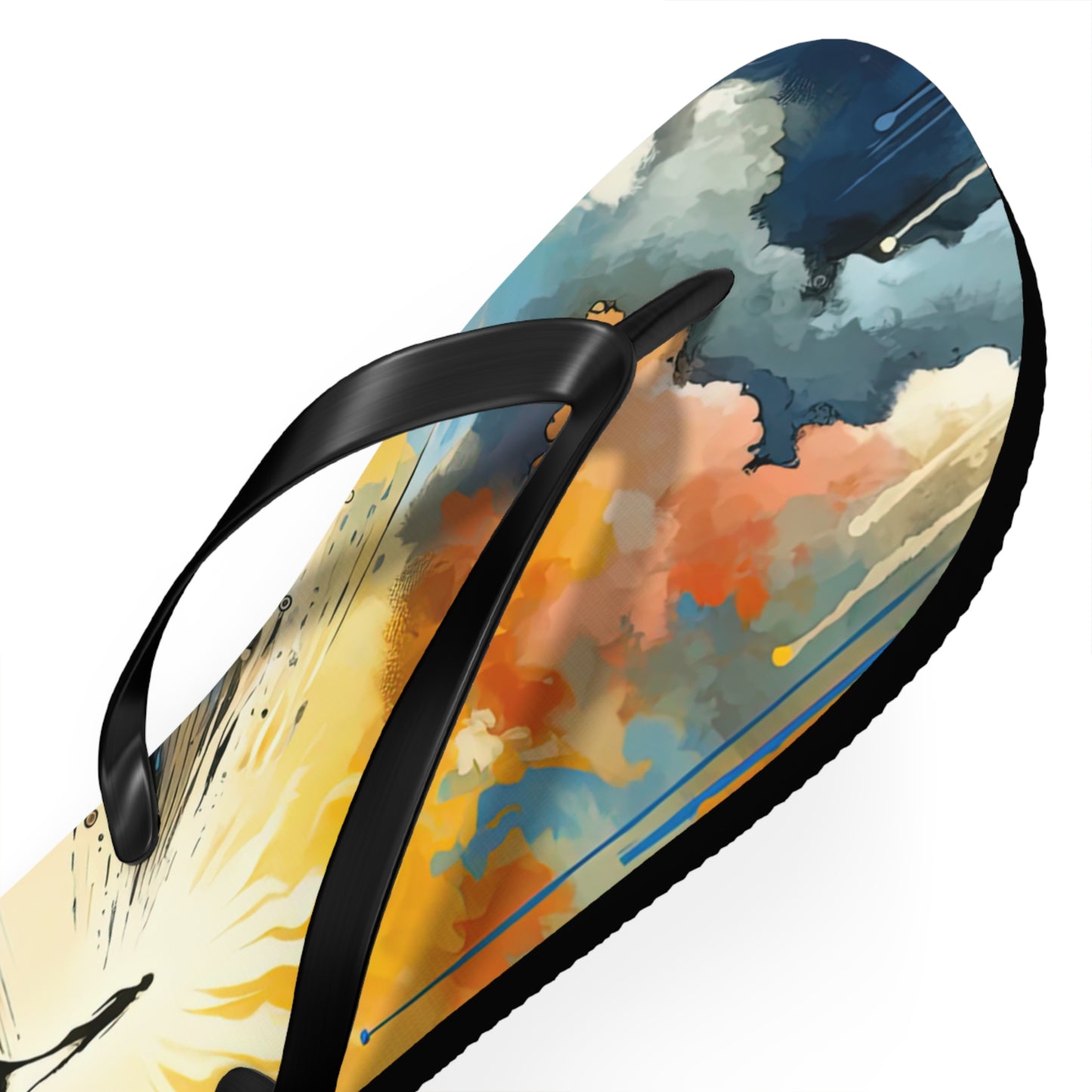 Intentional Awakening Reflection Flip Flops