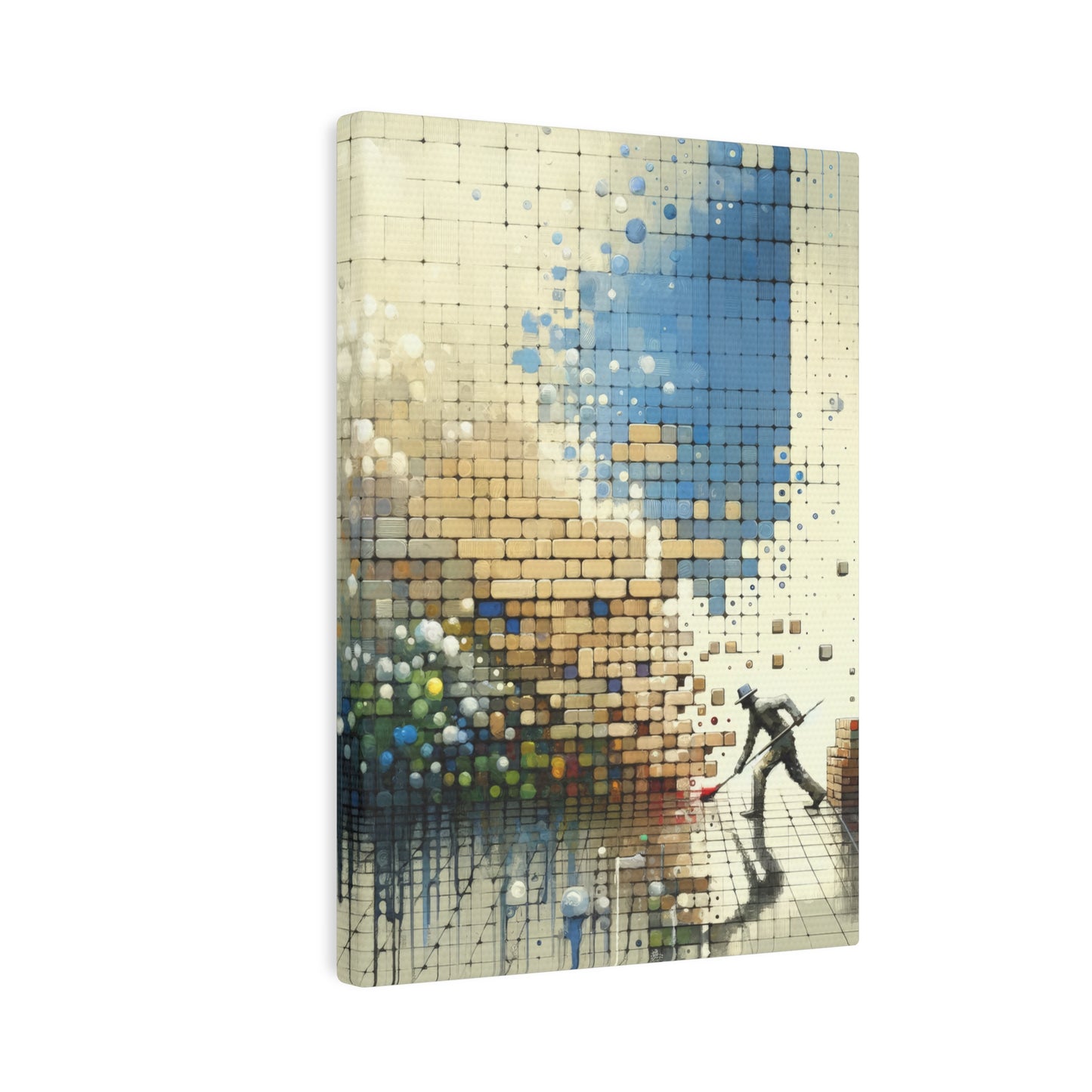 Change Tachism Everyday Canvas Photo Tile