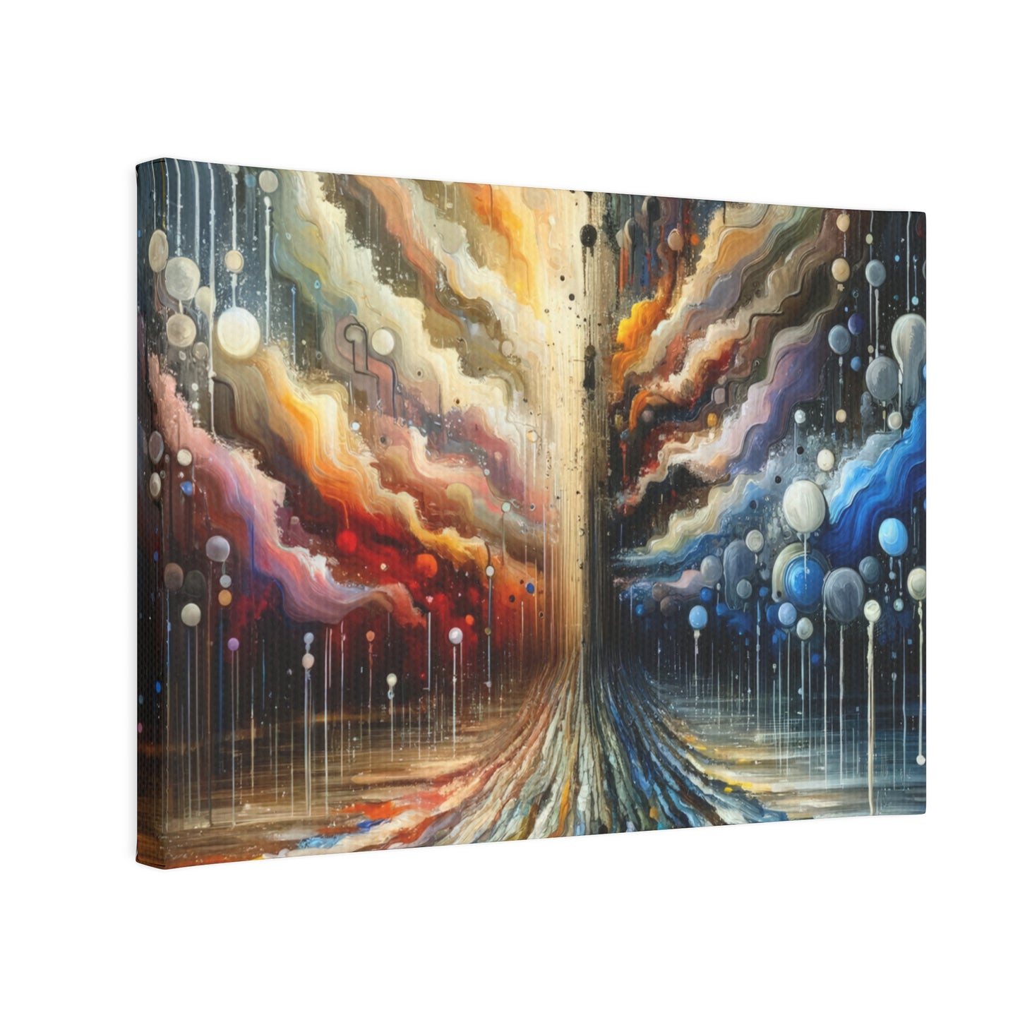 Linguistic Resonance Cascade Canvas Photo Tile