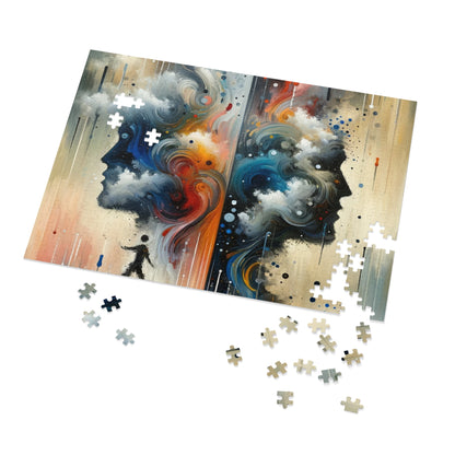 Connected Isolation Paradox Jigsaw Puzzle (30, 110, 252, 500,1000-Piece)
