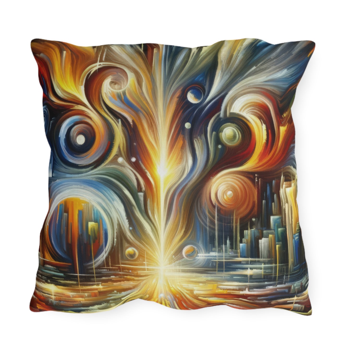 Sovereign Integral Transformation Outdoor Pillows