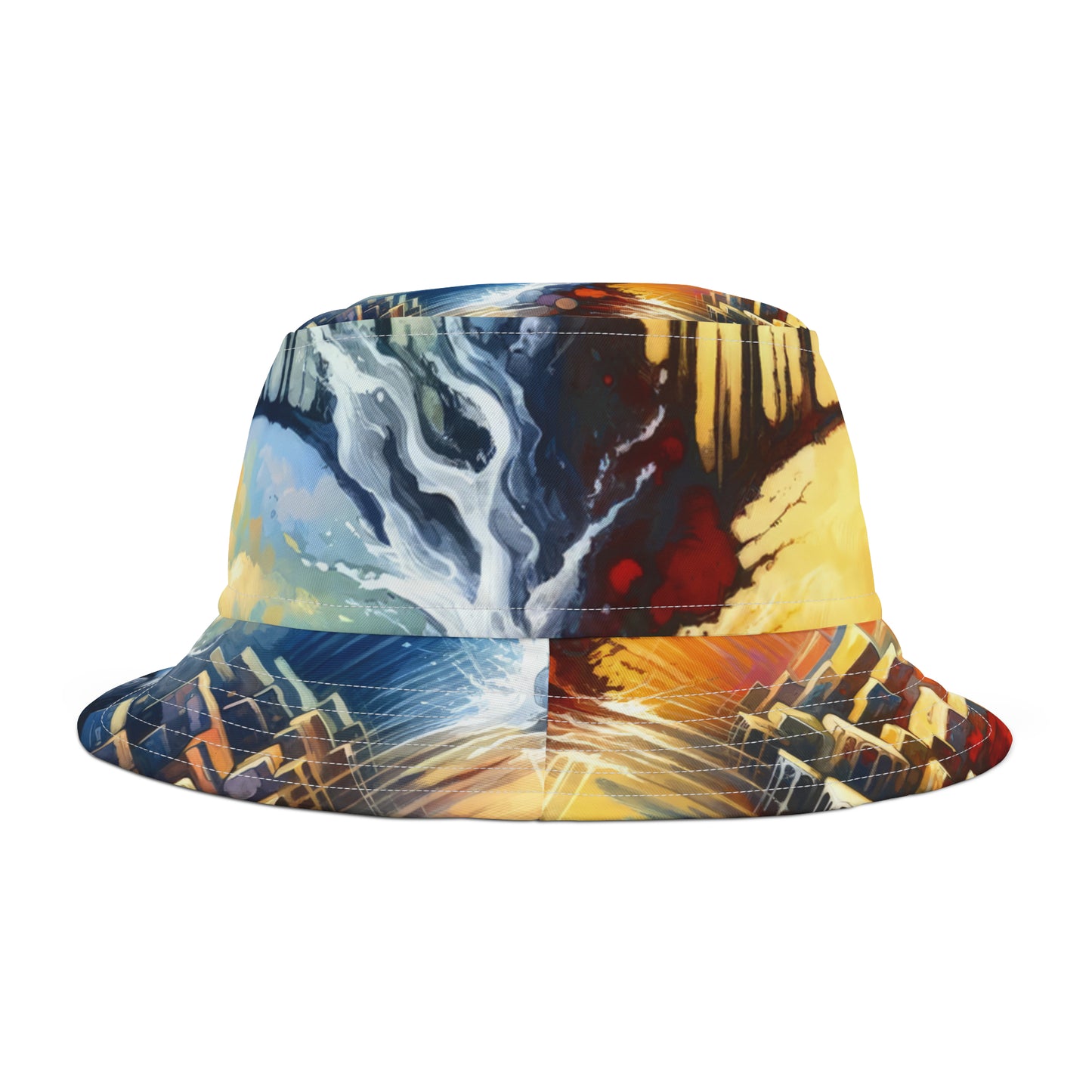 Faithful Diving Bridges Bucket Hat (AOP)