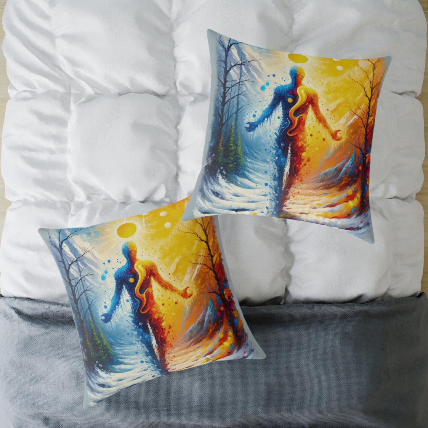 Invincible Summer Discovery Spun Polyester Pillow