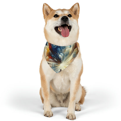 Memory Labyrinth Focus Pet Bandana Collar