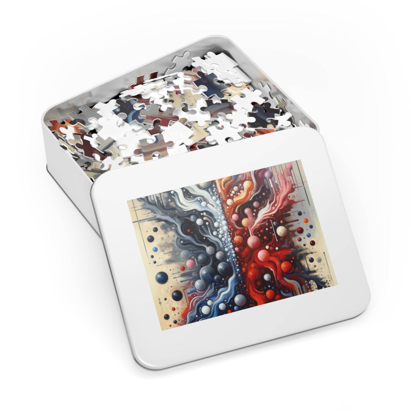 Symbiotic Exchange Abstract Jigsaw Puzzle (30, 110, 252, 500,1000-Piece)