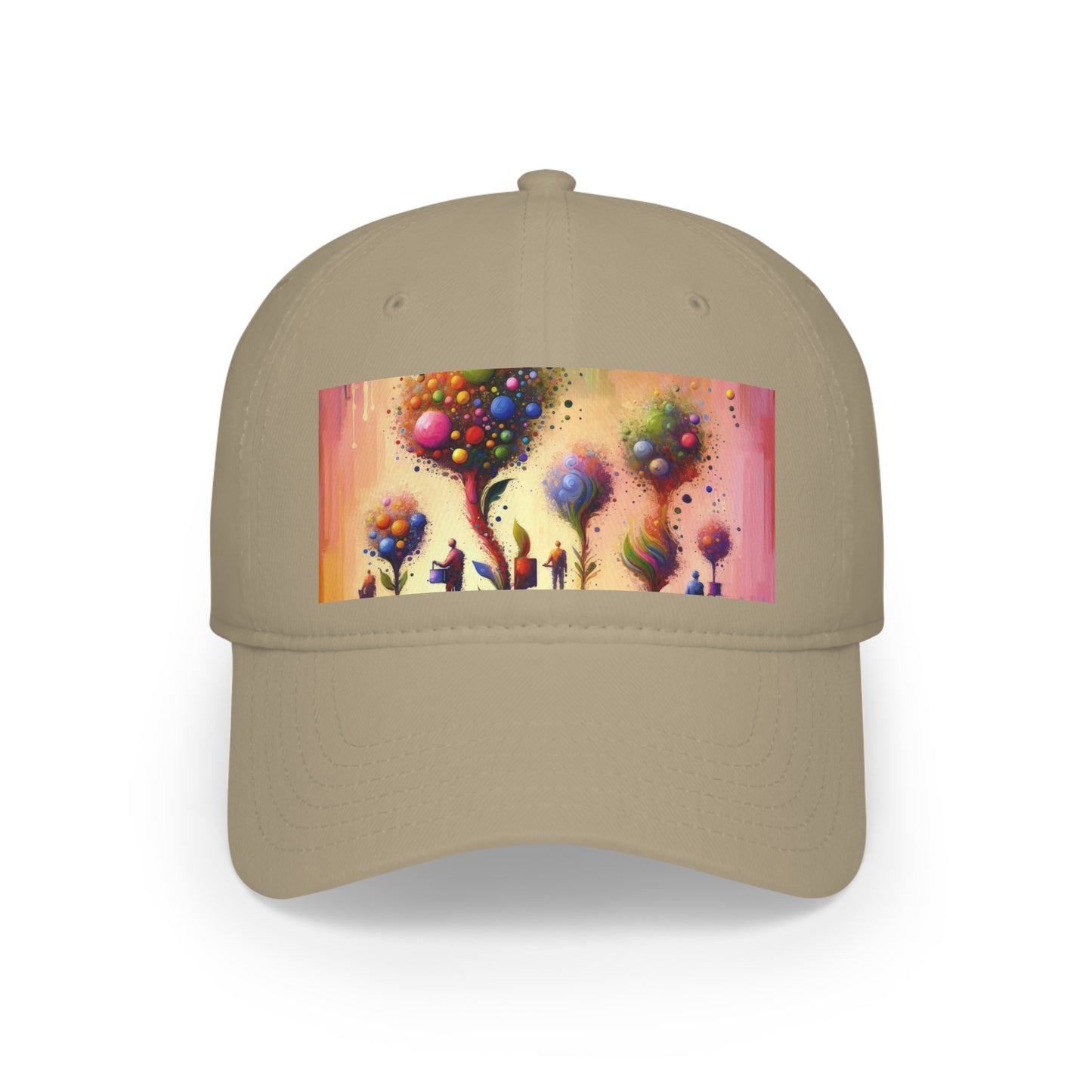 Vibrant Digital Arboriculture Low Profile Baseball Cap