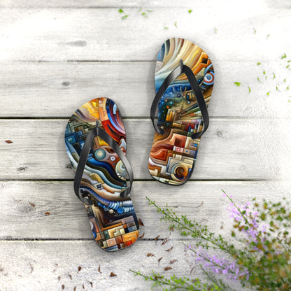 Awakening Spiral Empowerment Flip Flops