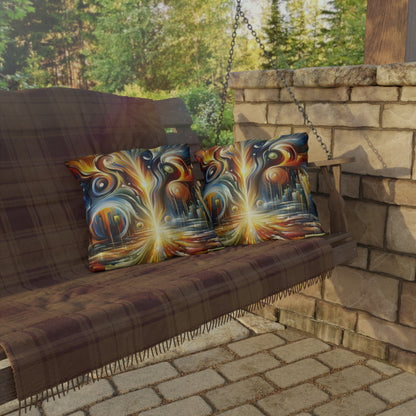 Sovereign Integral Transformation Outdoor Pillows