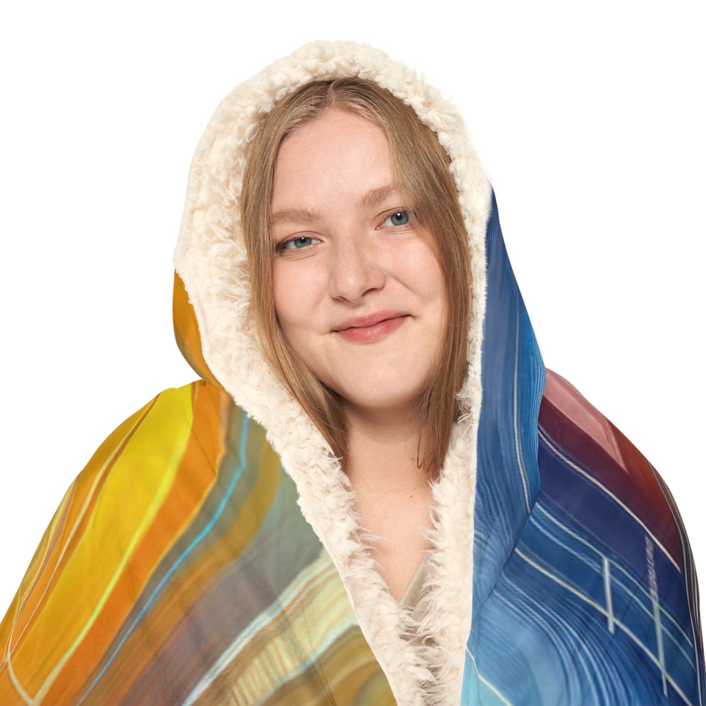 Techno Spiritual Synthesis Snuggle Blanket