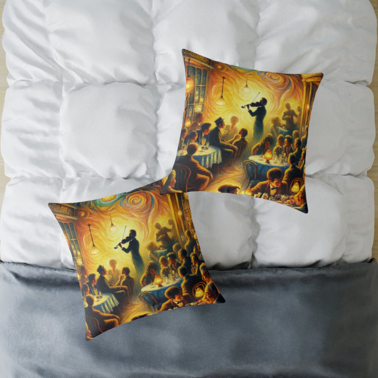 Bistro Emotive Entry Spun Polyester Pillow