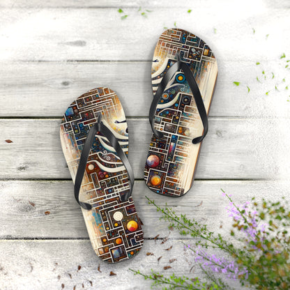 Syncing Silicon Spirituality Flip Flops
