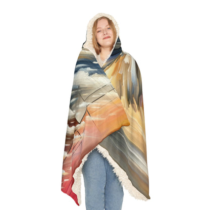 Model Dynamic Transition Snuggle Blanket