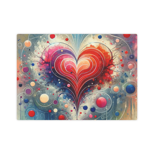 Emotional Physics Heart Canvas Photo Tile