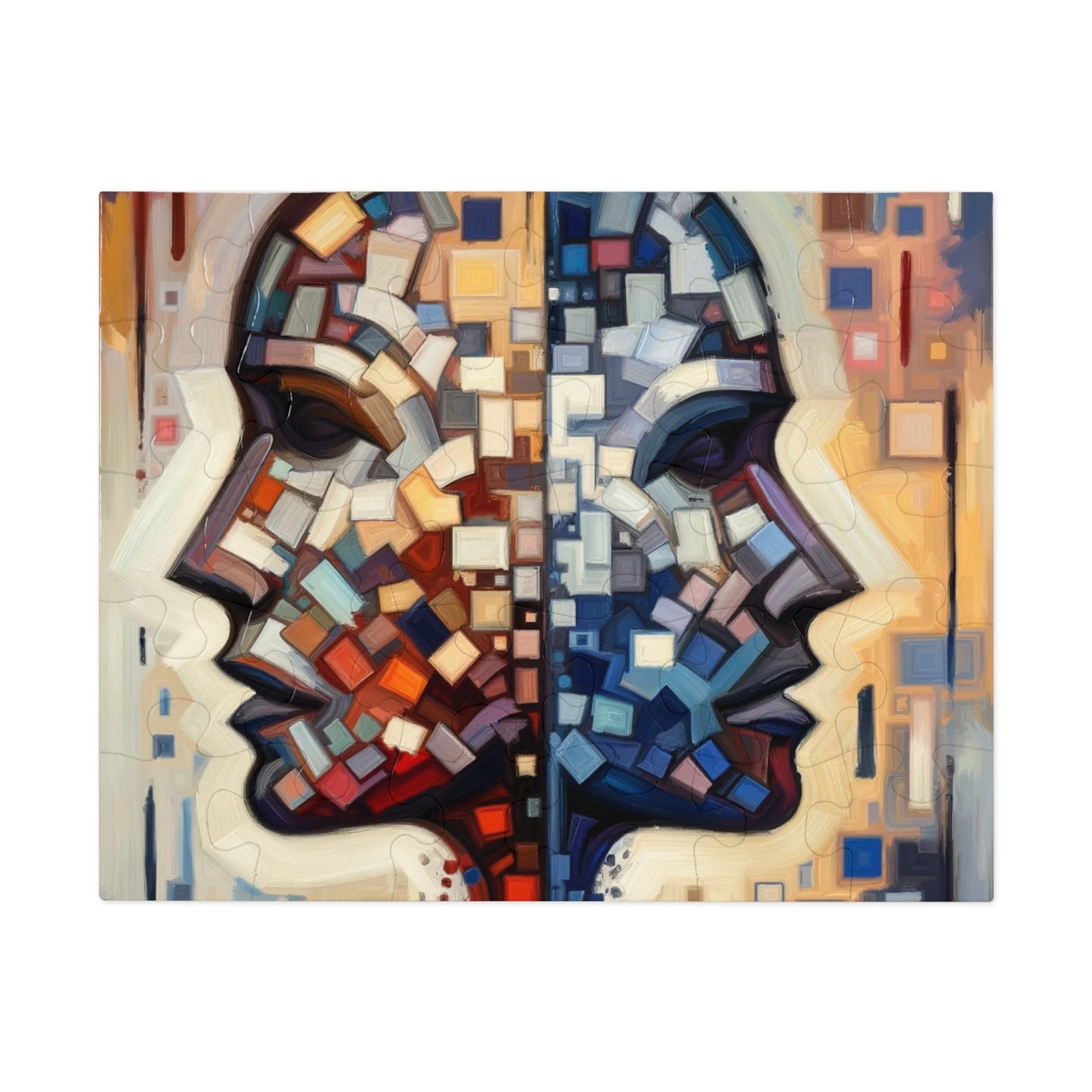 Identity Tachism Intersection Jigsaw Puzzle (30, 110, 252, 500,1000-Piece)