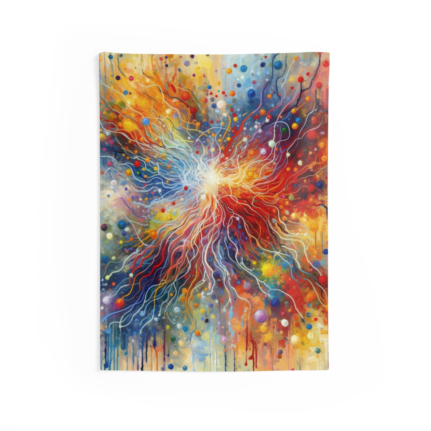 Emotive Yarn Explosion Indoor Wall Tapestries