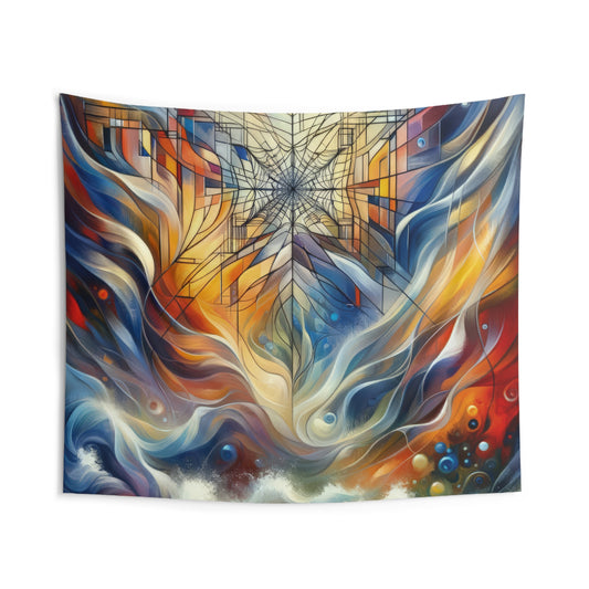 Weaving Renewal Web Indoor Wall Tapestries