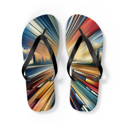 Strategic Horizon Tachism Flip Flops