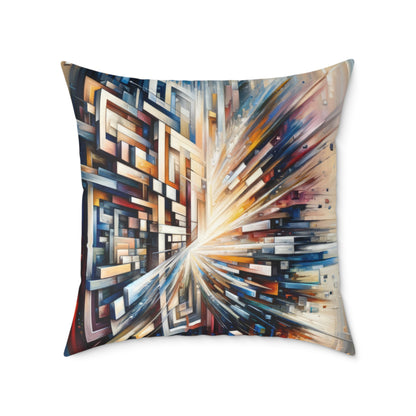 Pieces Unifying Focus Spun Polyester Pillow